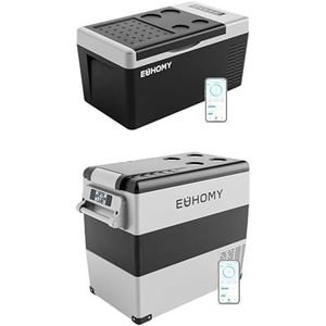 Refrigerador Eléctrico EUHOMY de 12V con Compresor, 19QT/59QT, con Control por Aplicación, Refrigerador para Auto - Product Image 1