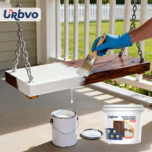 Waterproof <strong>Wood</strong> <strong>Primer</strong> for <strong>Wood</strong> Siding and Garage Doors Dark Black Outdoor Paint Furniture Coating Use - Product Image 6