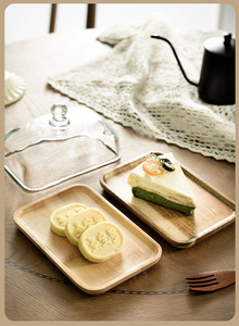 <span class=keywords><strong>Plateau</strong></span> à beurre <span class=keywords><strong>en</strong></span> bambou Support à gâteau <span class=keywords><strong>en</strong></span> bois rectangulaire <span class=keywords><strong>avec</strong></span> dôme <span class=keywords><strong>en</strong></span> <span class=keywords><strong>verre</strong></span> Porte-assiette à gâteau <span class=keywords><strong>avec</strong></span> <span class=keywords><strong>cloche</strong></span> <span class=keywords><strong>en</strong></span> <span class=keywords><strong>verre</strong></span> Présentoir à gâteau <span class=keywords><strong>Plateau</strong></span> serveur - Product Image 6