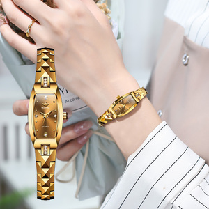 OUPINKE 3242 hermoso reloj elegante de cuarzo para mujer, correa de acero de actividad, movimiento suizo, reloj informal ultrafino resistente al agua - Product Image 5