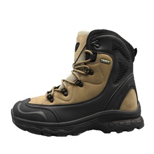 Botas de Senderismo Impermeables para Hombre, Color Caqui y Negro, Antideslizantes, Resistentes al Desgaste, con Cordones, para Trekking al Aire Libre - Product Image 5