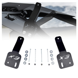 ATV Body Kit da 40 pollici a frusta tetto Utv bandiera parabrezza montaggio LED luce barra staffa per Can-Am <span class=keywords><strong>Maverick</strong></span> X3 - Product Image 1