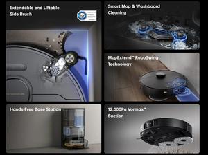 ไม้ถูพื้นยกพิเศษสำหรับ X40 dreame ของแท้หุ่นยนต์ไร้ขอบเขตเข้าถึงได้12000สูญญากาศและไม้ถูพื้นพร้อมที่ถอดออกได้ - Product Image 3