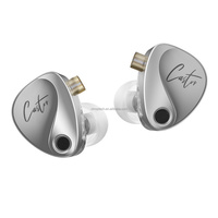 Écouteurs intra-auriculaires KZ Castor Harman Curve Tuned, son haute résolution, 2 transducteurs dynamiques, pour audiophiles et amateurs de musique