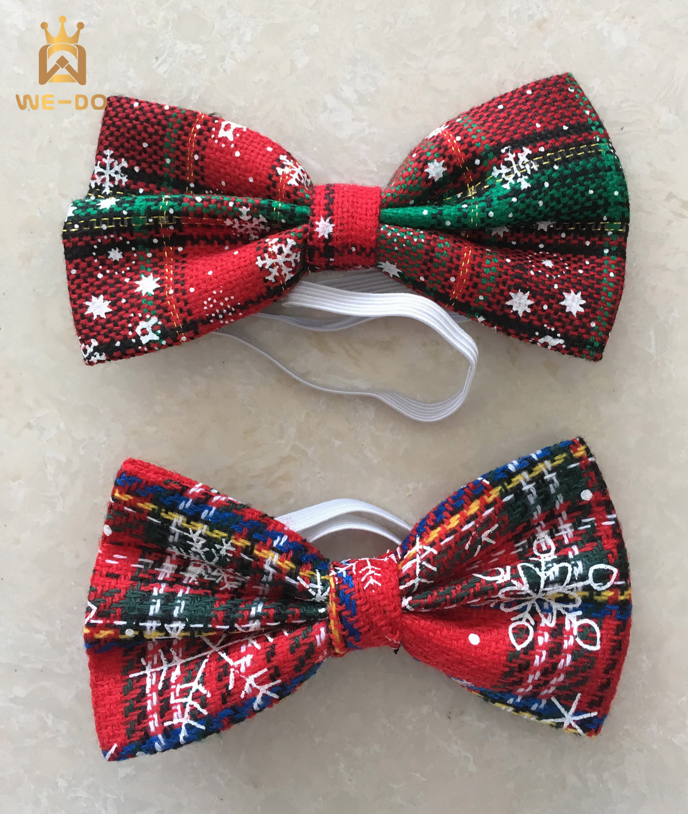 new arrivals party gift handmade wholesale custom kids christmas bow ties - Product Image 3