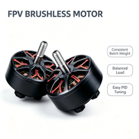 Moteur Brushless FPV pour Drone, Lot d'Assemblages à Charge Équilibrée 1350KV 1750KV 4S 6S, Fonctionnement Synchrone Multi-Moteurs 5 Pouces