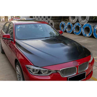 Capot Moteur Avant GTS en Aluminium et Fer Facile à Installer pour BMW Série 3 F30 2012-2019