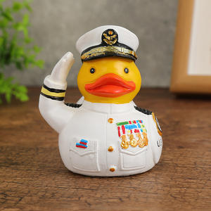 Nuevas Ideas de Productos 2026: Figura de Pato de Resina para Decoración del Hogar, Pato Militar Conmemorativo, Pato Cosplay, Adornos Caprichosos para Interiores, Pato Jeep - Product Image 6