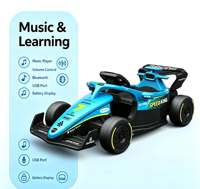 Nouvelle Voiture Électrique pour Enfants avec Télécommande, Batterie 12V7Ah, Moteurs Doubles 550W, 3 Vitesses, Musique, Frein à Disque, Pneus EVA
