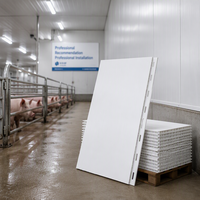 Panneau mural et de plafond en PVC à emboîtement, imperméable et résistant aux chocs, en vinyle, pour lavage de voitures et entrepôts