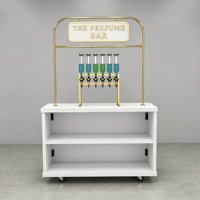 Vitrine à parfums détachable sur mesure |   Bar à parfums mobile et design de petit kiosque |   Comptoir de vente au détail modulaire pour les boutiques de parfums