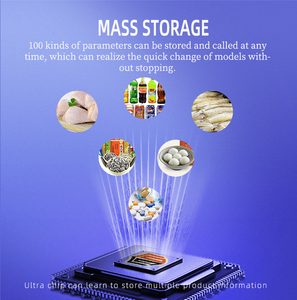 Détecteur de métaux haute précision, entièrement automatique, détecteur de métaux de qualité utilisable dans l'industrie alimentaire - Product Image 2