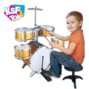 KSF Bộ 6 Sản Phẩm Giáo Dục Bán Chạy Bộ Trống Đồ Chơi Nhạc Cụ Jazz Cho Trẻ Em - Product Image 2