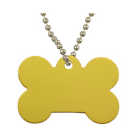 Placa de Identificación Personalizada de Metal al por Mayor, Placa de Identificación Personalizada para Perros