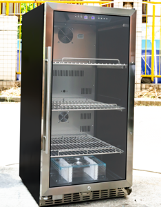 NE-342 Gabinete de Maduración de Carne de Res de Acero Inoxidable con Pantalla Digital, Control de Humedad y Temperatura Dual, para Carne Seca y Curada - Product Image 1