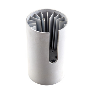 Top Cup Metal Aluminum Die Casting Heat Sink Custom Made Black For Lighting Fixtures Ceiling Light Housings - Product Image 2