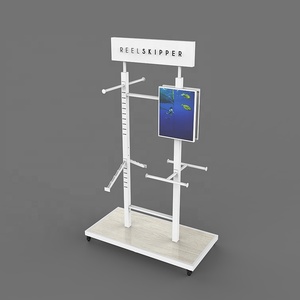 Espositore in Legno Personalizzato per Abbigliamento, Stand Espositivo per T-shirt e Cappelli per Supermercati e Centri Commerciali - Product Image 3