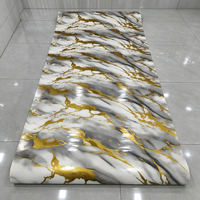 Carreaux Muraux en Vinyle Effet Marbre 3D Auto-Adhésifs et Imperméables, Décoratifs pour Crédence de Cuisine