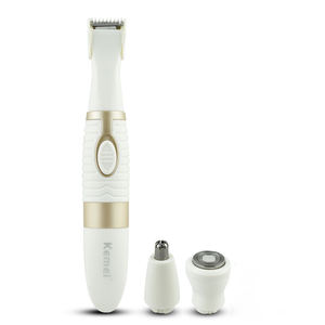 新しいIPX防水ポータブル安全ミニ3 1でAAバッテリ駆動ビアード鼻耳毛トリマー電気男性シェーバーかみそり - Product Image 2