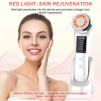 Masseur facial portable pour le soin de la peau, favorise l'absorption efficace des essences, soutient les routines de soins du visage à domicile
