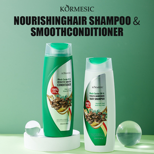KORMESIC-Champú <span class=keywords><strong>para</strong></span> <span class=keywords><strong>mantener</strong></span> <span class=keywords><strong>el</strong></span> cabello limpio, Alisador, nutritivo, aceite de ricino negro y queratina, champú nutritivo - Product Image 2