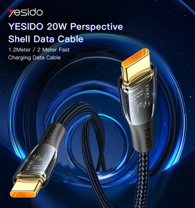 CA102 2M Length Nylon Braided Type <strong>C</strong> to IP PD Fast Charging Cable - Product Image 2