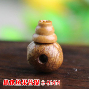 ลูกปัดไม้จันทน์เขียวเทียมสามทาง ขนาด 8-9 มม. สำหรับทำสร้อยข้อมือ - Product Image 4