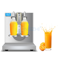 HENGZHI Commerciële Automatische Dubbelkopige Shake Maker met Digitale Timer, Hoge Capaciteit voor Bubble Tea en Melkthee