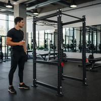 Machine Smith multifonction en acier inoxydable, rack à squats, rack de musculation, crossover de câbles, équipement de fitness, marque Dongli, pour la maison