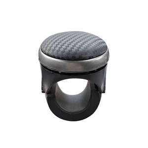Universal Car Power Handle Steering Wheel Knob 360 <b>Rotation</b> Driving Steering Wheel Knob for Vehicles Driving Booster - Product Image 1