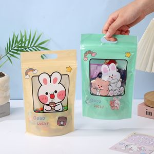 ถุงบรรจุภัณฑ์แบบซิปล็อค PET/PE ใส พกพาสะดวก กันความชื้น สำหรับข้าวสาร แบบตั้งได้ พิมพ์กราเวียร์ - Product Image 3