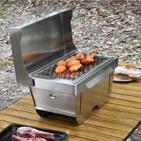 Grill de camping pliable Mekan, mini cadeau, vente en gros, caravana, Seyahat Despliegue, sac à dos, Mayor