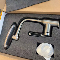 Top 1 Offres Spéciales Moderne Pluie Volante 4 Mode Pulvérisateur Rotatif Lavabo Robinets En Laiton Mélangeur Évier Robinet D'eau pour Salle De Bains Robinet