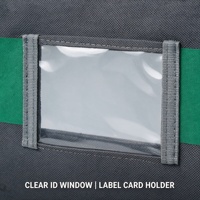 Sac en toile personnalisé classique grande capacité, écologique, léger, robuste, avec fermeture à cadenas, vente en gros 10 #   Sac transparent anti-éclatement avec fermeture éclair