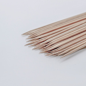 Palillos de bambú Clear Stream de 20 cm de largo para barbacoa, frutas, hot pot, oden, accesorios de cocina sin gluten - Product Image 4