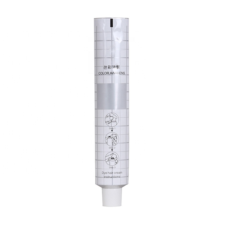 Pure Aluminum 40mm Diameter Collapsible Tubes Eco-Friendly Packaging Tube for Skin Care Products Eye Cream Medicine Ointment