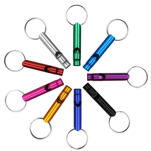 Pendentif porte-clés haut décibel survie en plein air sifflet d'urgence outil de Camping multifonction chiens sifflet d'entraînement pour animaux de compagnie - Product Image 1