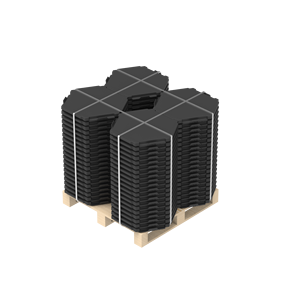 Alfombrillas de protección de césped hexagonales de plástico HDPE modernas para exteriores con fácil instalación como alfombrillas de protección de suelo y protector de césped - Product Image 3