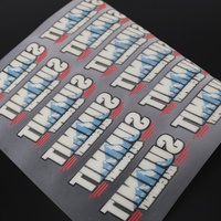 20 ans d'expérience nom de marque personnalisé 3D transfert de chaleur en silicone vêtements logo PVC étiquettes en caoutchouc conceptions pour t-shirts
