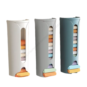 กล่องเก็บของติดผนังอเนกประสงค์สำหรับถุงเท้าและชุดชั้นใน วัสดุพลาสติก ขายส่ง ดีไซน์แบบแขวน - Product Image 5