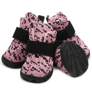 Bumopet traspirante Anti-slip Multi-colori morbidi Sole protezione zampa scarpe per animali domestici stivali per cani e gatti di piccola taglia - Product Image 3