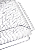Grille de cuisson multifonction en acier inoxydable, robuste et compatible lave-vaisselle, pour four à pâtisserie, friteuse et four
