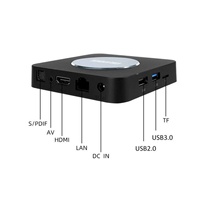 Boîtier TV Android MECOOL KM2 Plus 4K WiFi Multi-streamer Lecteur multimédia domestique Décodeur TV