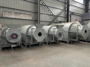 Secadora de Tambor Rotatorio Agrícola de Pequeña Escala, Personalizada de Fábrica, con Fuente de Calor, para Chiles y Especias - Product Image 5