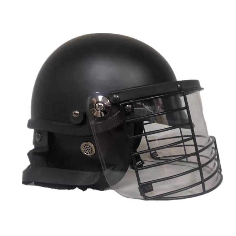 Высококачественный индивидуальный шлем для беспорядков с козырьком для безопасного использования