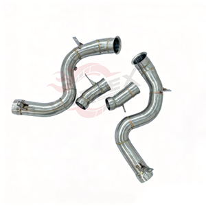 Tubo de Escape de Alto Rendimiento Vortex, de Acero Inoxidable Pulido Espejo, para Mercedes-Benz W222 AMG S63 4.0T - Product Image 3