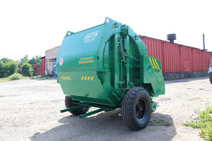 Empacadora redonda sin correa de alta calidad, maquinaria de cosecha de cosechadoras de máquinas agrícolas, empacadora redonda de granja - Product Image 5