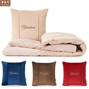 Almohada y Manta Cuadrada Yisidan, de Felpa Suave, Multifuncional, para Dormir, Cojín para Auto, Sofá, Cama y Descanso - Product Image 1
