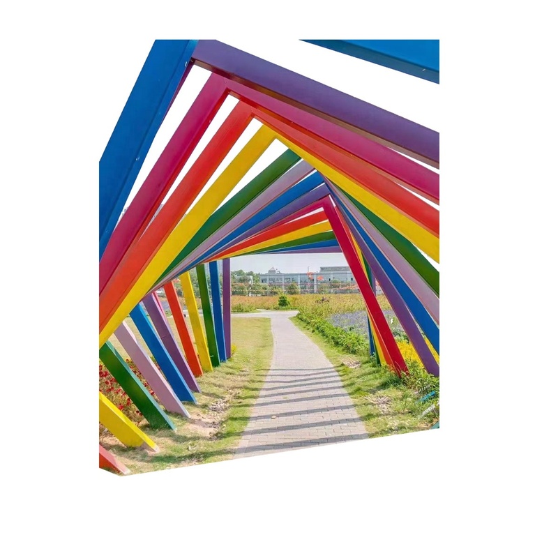 Stylish Time Tunnel Arch Metal Decoration