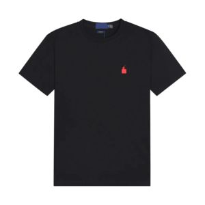 T-shirt da <span class=keywords><strong>uomo</strong></span> a girocollo tinta unita con etichetta ricamata, personalizzabile, 100% cotone puro, <span class=keywords><strong>abbigliamento</strong></span> maschile di alta qualità - Product Image 5
